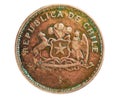 100 Pesos narrow year coin, 1975~Today - Pesos CLP serie, Bank of Chile