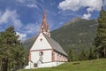 Pest chapel in Laengenfeld in the Oetz valley Royalty Free Stock Photo