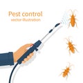 Pest control banner concept