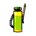 pest garden sprayer game pixel art vector illustration