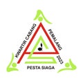 Pesta Siaga Scout Camp Logos Royalty Free Stock Photo