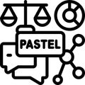 PESTEL Analysis Vector Icon Royalty Free Stock Photo