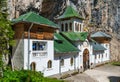 Pestera Monastery in Carpathian Mountains Royalty Free Stock Photo