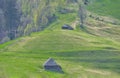 The Pestera village from Transylvania, Romania. Royalty Free Stock Photo