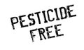 Pesticide Free rubber stamp