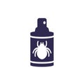 pesticide spray, insecticide icon on white