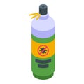 Pesticide sprayer balloon icon isometric vector. Chemical spray Royalty Free Stock Photo