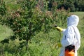 Pesticide spraying