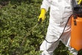 Pesticide spraying