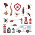 Pesticides and insects.