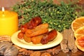 Typical andalusian dessert that is prepared for Christmas and Easter