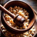 Pestle , device to pound and grind spices