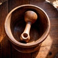 Pestle , device to pound and grind spices