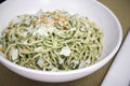 Pesto Pasta with Pine Nuts