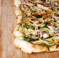 Pesto pizza Royalty Free Stock Photo