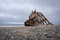 Pesuta Shipwreck on Haida Gwaii Royalty Free Stock Photo