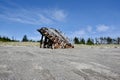 Pesuta Shipwreck in Naikoon Provincial Park