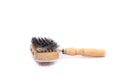 Pet brush with clump Royalty Free Stock Photo