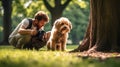 pet dog photographer Royalty Free Stock Photo