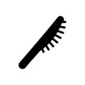 Pet grooming brush icon