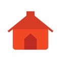 Pet House icon vector image. Royalty Free Stock Photo
