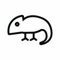 Pet Lizard icon vector Royalty Free Stock Photo