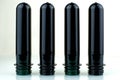 PET-preform. Blanks for a plastic bottle, on a white background. Polymer blank for the production of plastic bottles Royalty Free Stock Photo