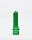 PET Preform Green Small Royalty Free Stock Photo