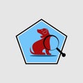 The pet's finding icon logo