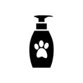 Pet shampoo icon