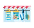 Pet shop accessories icons