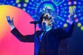 Pet Shop Boys synthpop legendary band perform in concert at FIB Festival