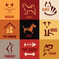Pet symbol collection