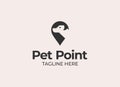Pet Zone Point icon. Trendy Pet Zone Point logo concept on transparent background from Maps and Locations collection