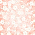 Petal background plum