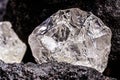 Petalite, petalite or castorite is an important mineral for obtaining lithium, battery industry, lithium source Royalty Free Stock Photo