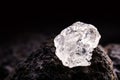 Petalite, petalite or castorite is an important mineral for obtaining lithium, battery industry, lithium source Royalty Free Stock Photo