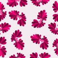 Petals pink pattern abstract illustration