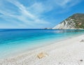 Petani Beach (Kefalonia, Greece Royalty Free Stock Photo