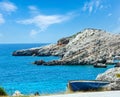 Petani Beach (Kefalonia, Greece Royalty Free Stock Photo