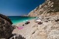 Petani beach at Kefalonia island, Greece