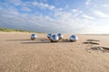 Petanque balls Royalty Free Stock Photo