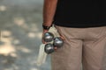 Petanque sport Royalty Free Stock Photo