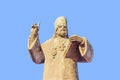 Petar I Petrovic Njegos Statue in Podgorica, Montenegro Royalty Free Stock Photo