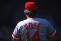 Pete Rose of the Cincinnati Reds Royalty Free Stock Photo