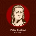 Peter Abelard 1079-1142 was a medieval French scholastic philosopher, theologian, and preeminent logician