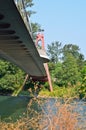 Peter Defazio Pedestrian Bridge Royalty Free Stock Photo