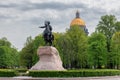 Peter the Great monument in St Petersburg, Russia. Royalty Free Stock Photo