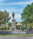 Peter the Great Monument in Taganrog, Russia Royalty Free Stock Photo