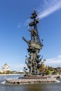 Peter the Great Statue monument, Moscow, Russian Federation